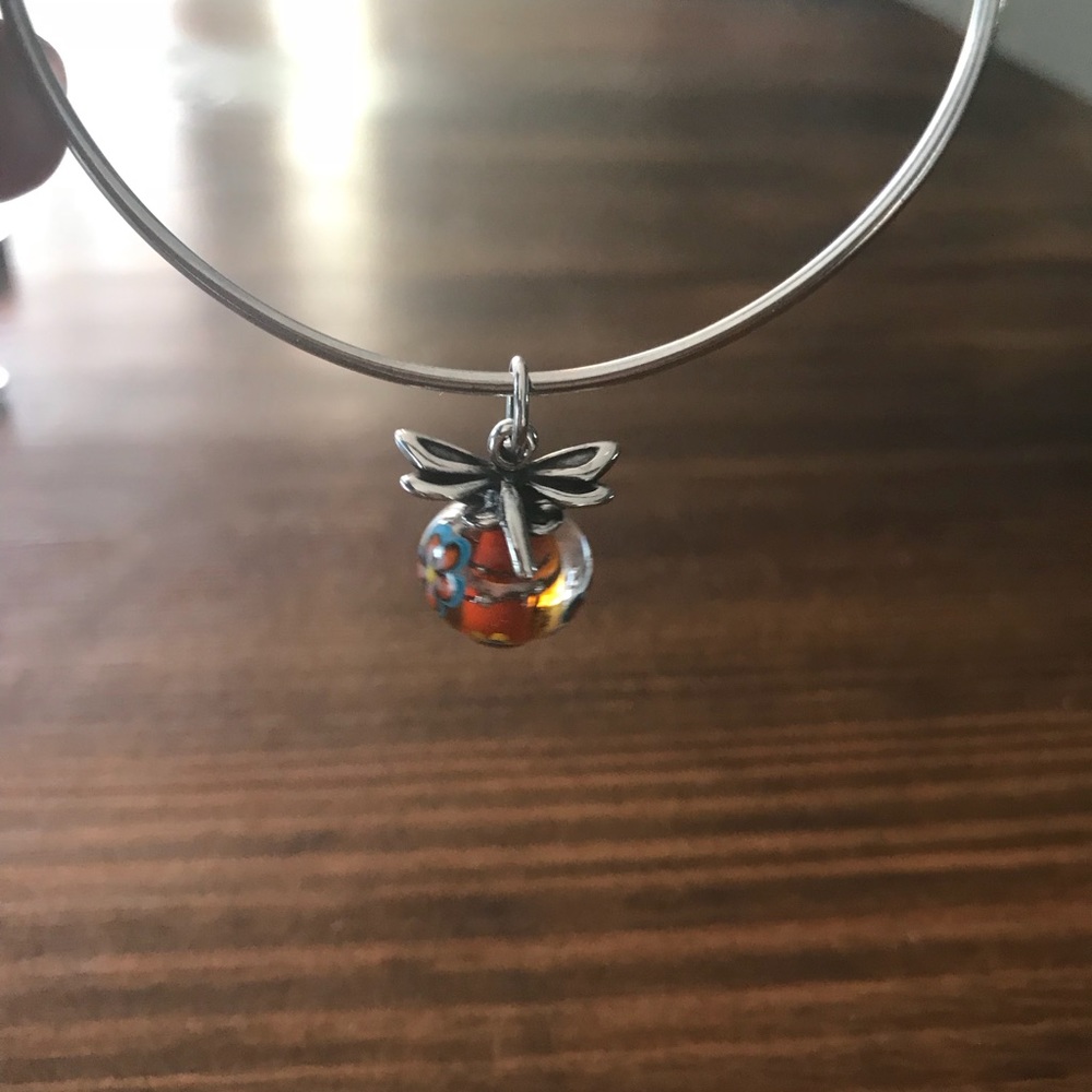 James Avery Dragonfly Glass charm.